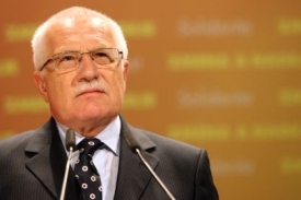 Václav Klaus na globální oteplování nevěří