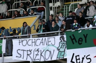 Fanoušci Bohemians 1905 se netají averzí vůči Bohemians Praha.
