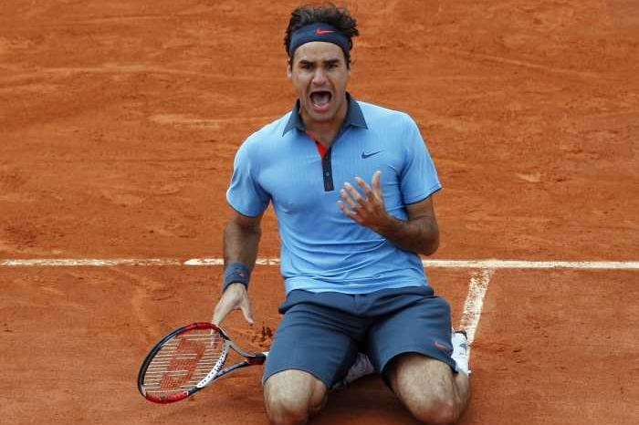 Švýcarský tenista Roger Federer. Švýcarský tenista Roger Federer.