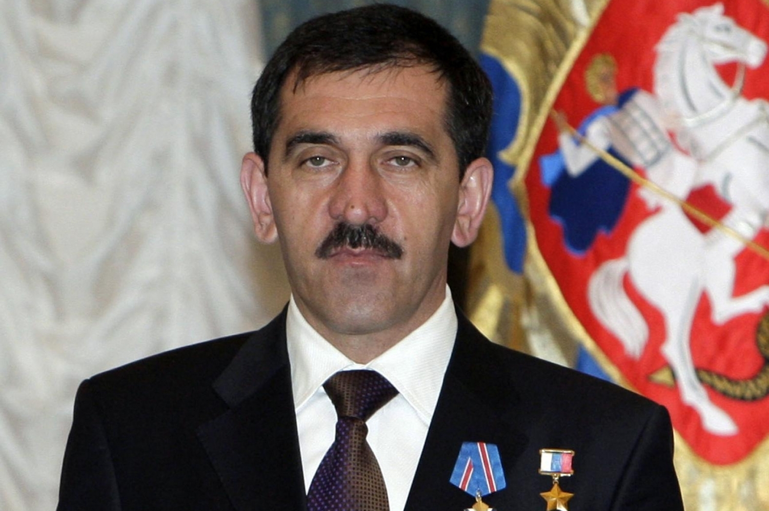 Ingušský prezident Junus-Bek Jevkurov.
