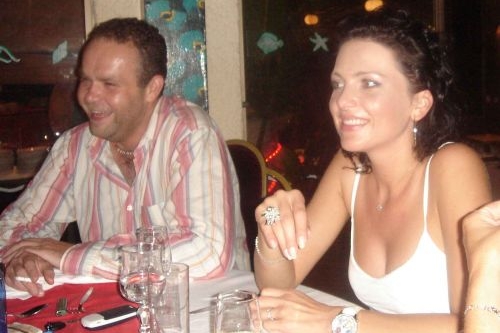 Kateřina Krejčířová s manželem.