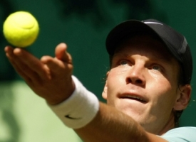 Tomáš Berdych je ve 2. kole.