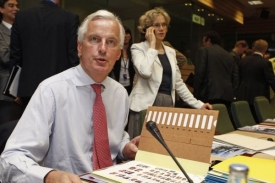 Teď už bývalý ministr zemědělství Michel Barnier.