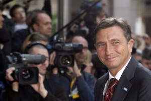 Slovinci nechtějí Chorvaty pustit do Unie (na snímku premiér Pahor)