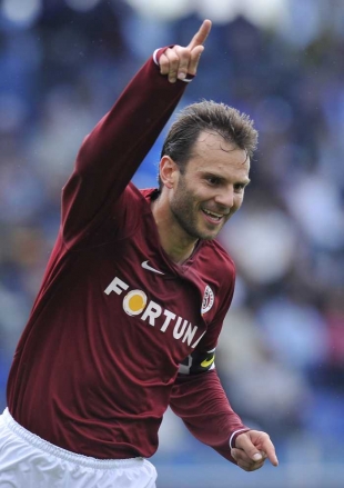 Patrik Berger, kapitán fotbalistů Sparty.