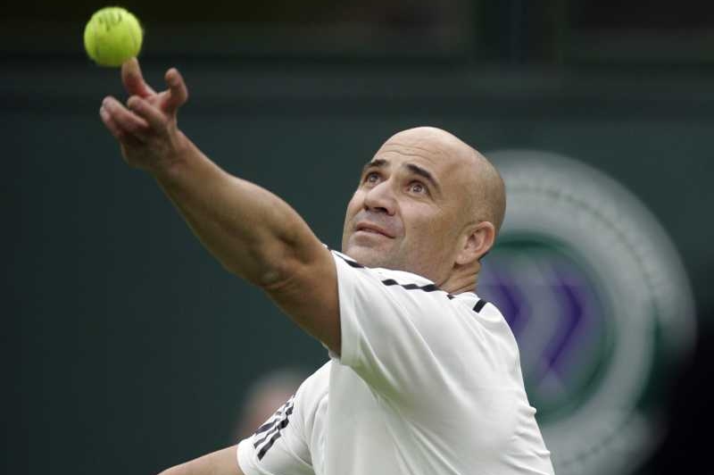 Americký tenista André Agassi.