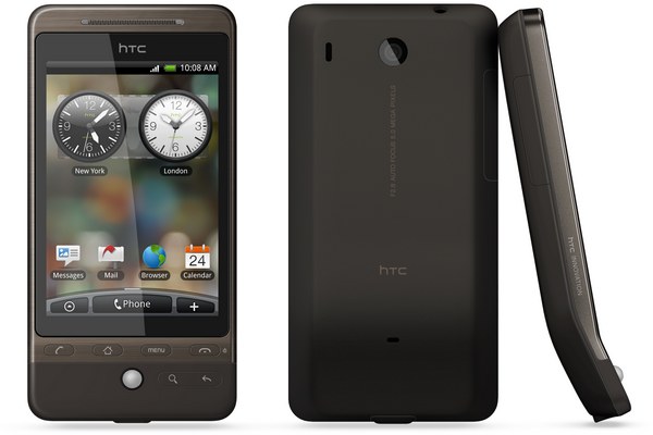 HTC Hero bude k dostání v černé a světlé barvě.