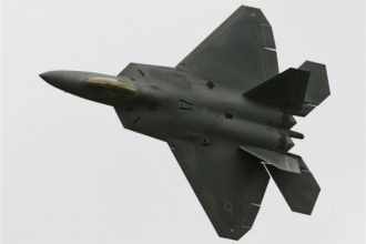 Stíhačka F-22 Raptor.