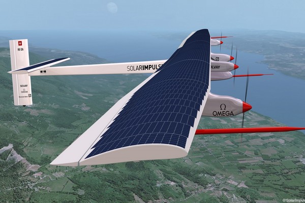 Solar Impulse létá zatím pouze na počítačových vizualizacích.