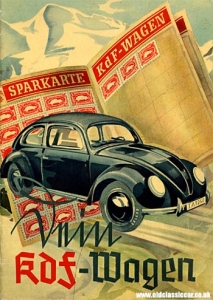 Předchůdce legendárního brouka - KdF Wagen.