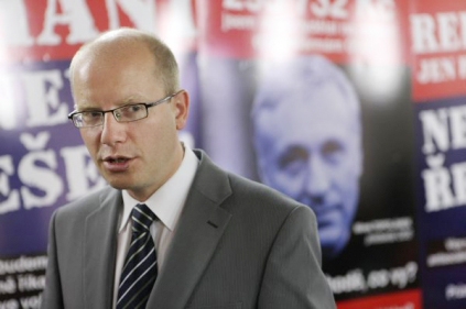 Nejpopulárnější politik Bohuslav Sobotka z ČSSD.