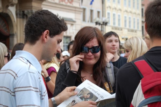 Slzy byly spíš vzácné.