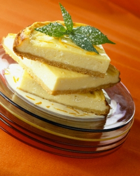 Cheesecake s citronem.