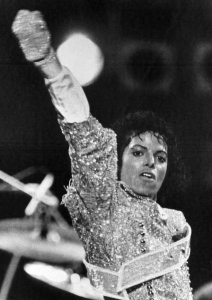 Michael Jackson na Victory tour.
