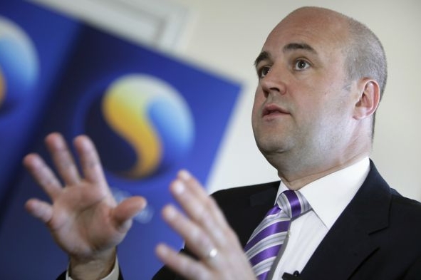 Švédský premiér Frederik Reinfeldt Čechy chválí.