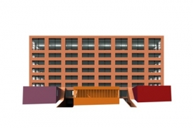 Nová budova ČVUT v Praze od Šrámková architekti. Nová budova ČVUT v Praze od Šrámková architekti.