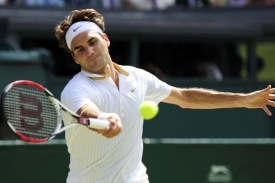 Tenista Roger Federer je ve finále Wimbledonu.
