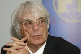 Promot&eacute;r formule 1 Bernie Ecclestone.