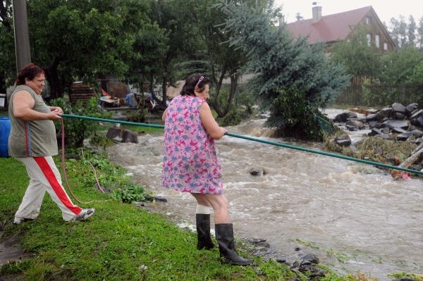 Přesné škody povodně zatím nelze určit.