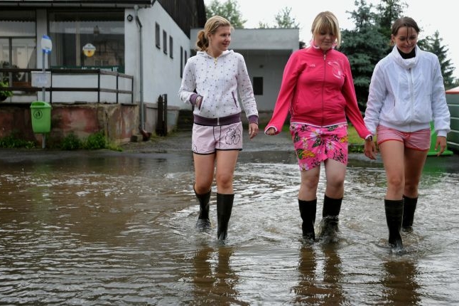 Nový Oldřichov na Českolipsku zasáhla 4. července silná bouřka.