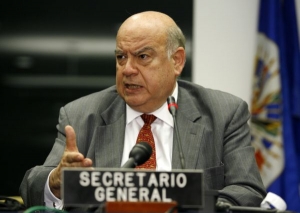 Generální tajemník OAS, José Miguel Insulza.