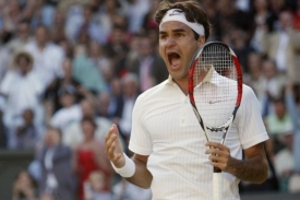 Roger Federer vyhrál pošesté Wimbledon.