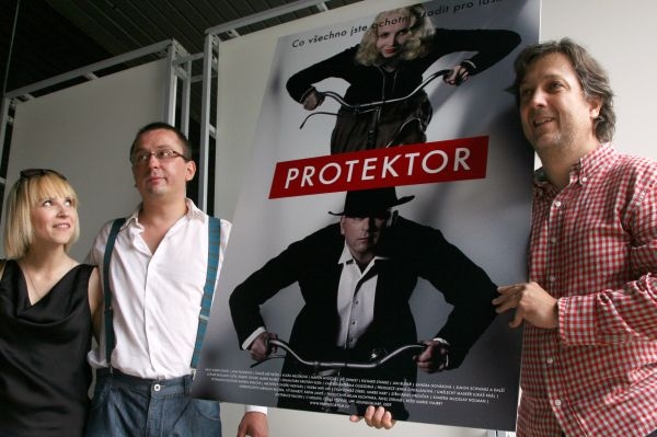 Herci filmu Protektor Jana Plodková a Marek Daniel.