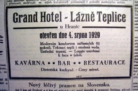 Dovolená v tuzemsku, v novém hotelu na Moravě.