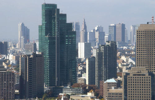 Pohled na Tokio. Ilustrační foto. 