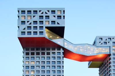Multifunkční komplex Linked Hybrid od Steven Holl architects. Multifunkční komplex Linked Hybrid od Steven Holl architects.