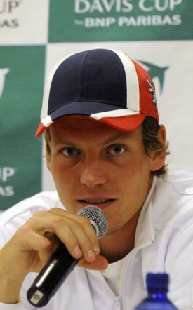 Tenista Tomáš Berdych.