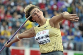Barbora Špotáková na mítinku v Lausanne. Barbora Špotáková na mítinku v Lausanne.