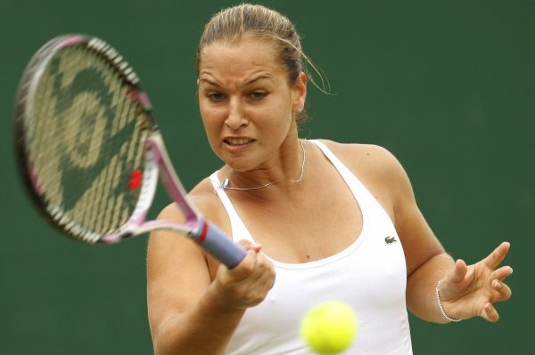 Dominika Cibulková při Wimbledonu.