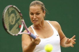 Dominika Cibulková při Wimbledonu.