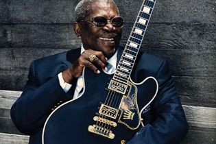 Bluesový král B. B. King.