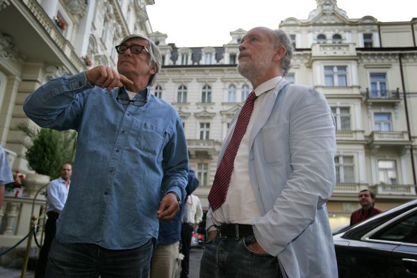 Jiří Bartoška s Johnem Malkovichem.