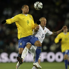 Luis Fabiano, hvězda Poháru FIFA.