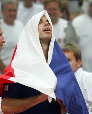Štěpánek slaví postup do semifinále Davis Cupu.