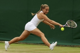 Dominika Cibulková na Wimbledonu.