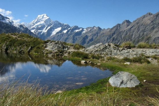 Mt Cook v maorštině Aoaki.