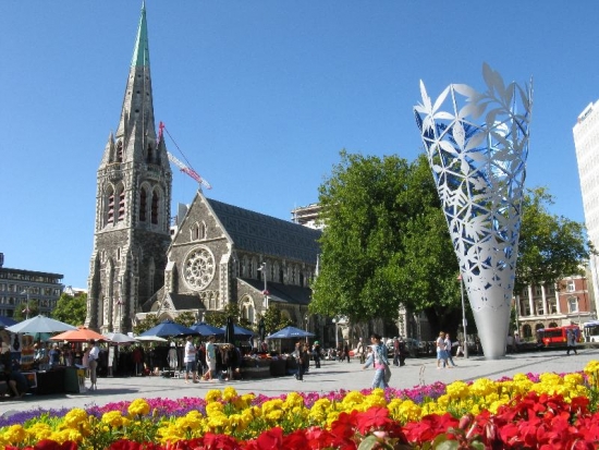 Katedrála v Christchurch