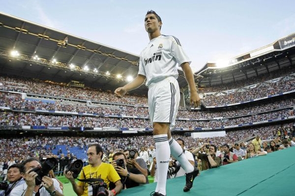 Přivítání Ronalda bylo pompézní. 
