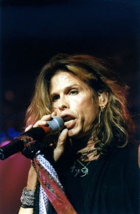 Steven Tyler z kapely Aerosmith.