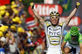 Spurter s úžasným zrychlením Mark Cavendish.
