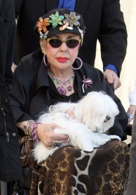 Herečka Elisabeth Taylorová