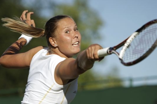 Tenistka Lucie Hradecká.