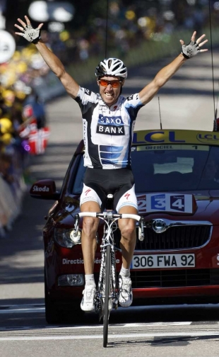 12. etapu Tour de France vyhr&aacute;l D&aacute;n Nicki S&ouml;rensen.