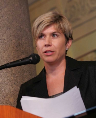 Kateřina Neumannová, prezidentka organizačního výboru MS v Liberci.