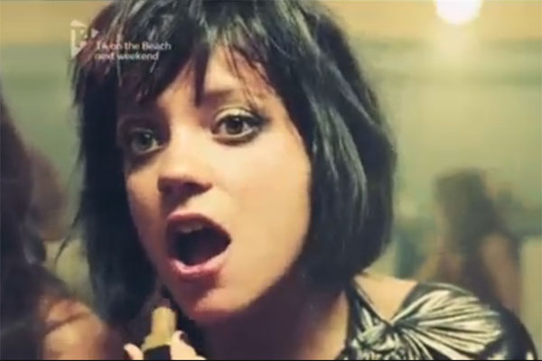 Zpěvačka Lily Allen Zpěvačka Lily Allen