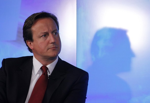 Vůdce konzervativců David Cameron se připravuje na další vítězství.